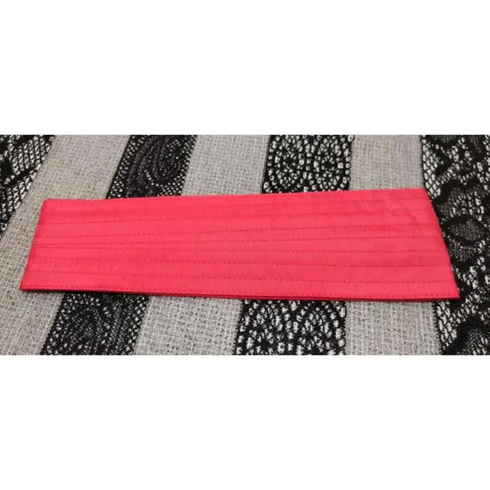 Vintage Silk Sash Belt Salmon Pink India Made Vintage Bohemian OBI WRAP KIMONO